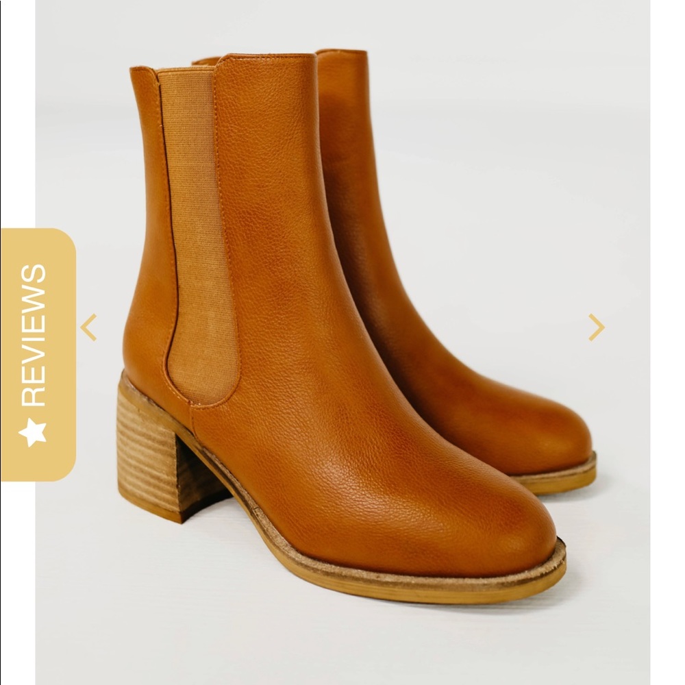 Camel tall boots. Slim around ankle.